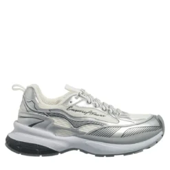 Emporio Armani Aura Sneaker Silver Low-Top-Sneaker
