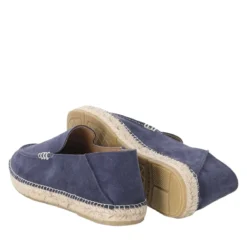 Espadrij l’originale Loafer aus Veloursleder mehrfarbig Schnürschuhe