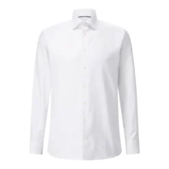 Eton Contemporary-Fit Twillhemd Weiß Hemd