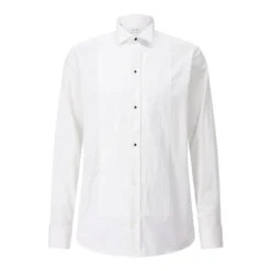 Eton Contemporary-Fit Twillhemd mit Wing-Kragen Weiß Hemd