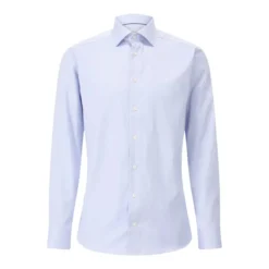 Eton Slim-Fit Twillhemd Hellblau Hemd