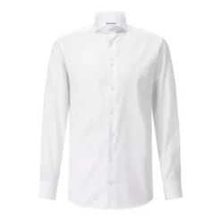 Eton Slim-Fit Twillhemd Weiß Hemd