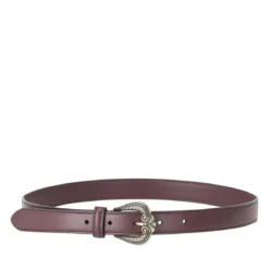 Etro Gürtel aus Leder lila Gürtel