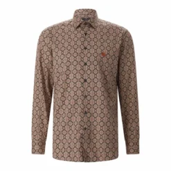 Etro Regular-Fit Hemd braun Hemd