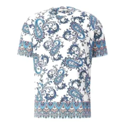 Etro T-Shirt mit Paisley-Muster mehrfarbig T-Shirt