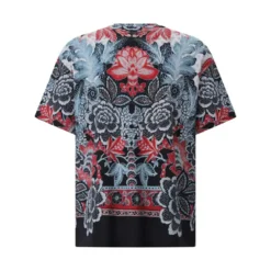 Etro T-Shirt mit Paisley-Muster blau T-Shirt