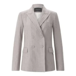 Fabiana Filippi Blazer aus Merinowolle grau Blazer
