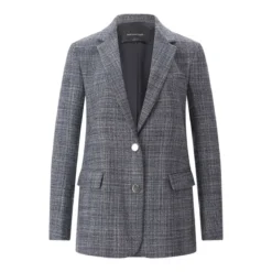 Fabiana Filippi Blazer aus Wolle blau Blazer