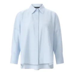 Fabiana Filippi Bluse mit Schmuckdetails blau Bluse