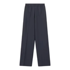 Fabiana Filippi Weite Stoffhose Trevi dunkelblau Stoffhose