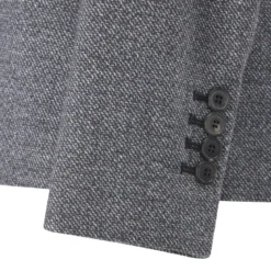 fashion Blazer aus Baumwoll-Mix grau Blazer