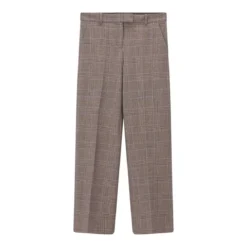 fashion Stoffhose aus Baumwoll-Mix braun Stoffhose
