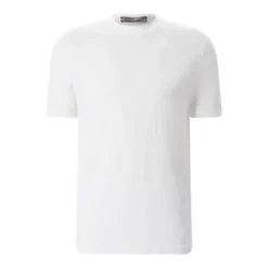 FILIPPO DE LAURENTIIS T-Shirt aus Leinenmix rot T-Shirt