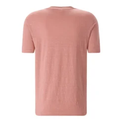 FILIPPO DE LAURENTIIS T-Shirt aus Leinenmix rot T-Shirt