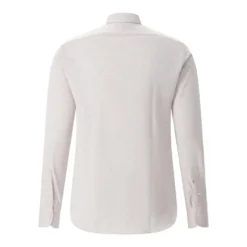 Finamore Hemd Luigi aus Baumwolle & Kaschmir beige Hemd