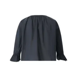 FRAME Bluse aus Baumwolle dunkelblau Bluse