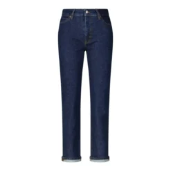 FRAME Boyfriend Jeans The Borrowed Dunkelblau Boyfriend-Jeans