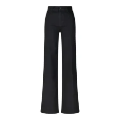 FRAME Jeans Le Slim Palazzo Long Schwarz Wide Leg Jeans