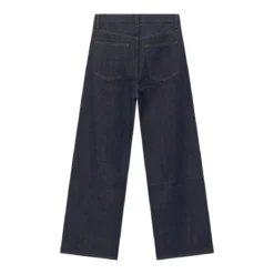 FRAME Jeans The Off Duty Drawstring blau Wide Leg Jeans