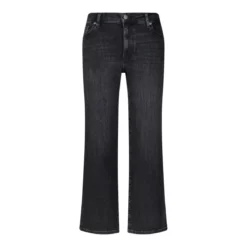 FRAME Wide-Leg Jeans The Mellow Anthrazit Wide Leg Jeans