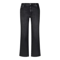 FRAME Wide-Leg Jeans The Mellow Anthrazit Wide Leg Jeans