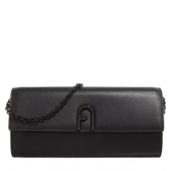 Furla Furla Flow Mini Crossbody Clutch Nero Crossbody Bag