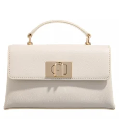 Furla Furla 1927 Mini Crossbody Top Handle Marshmallow Crossbody Bag
