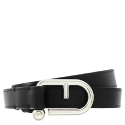 Furla Furla Nuvola Fixed Belt H2 Nero Dünner Gürtel