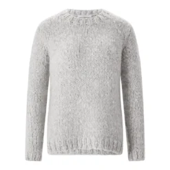 Gabriela Hearst Pullover Lawrence aus Kaschmir Grau Pullover