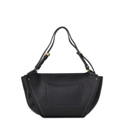 Gianni Chiarini Tasche Bloom aus Leder schwarz Schultertasche