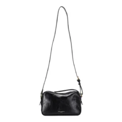 Gianni Chiarini Umhängetasche Cora aus Leder schwarz Crossbody Bag