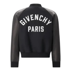 Givenchy Blouson aus Leder & Wolle schwarz Blouson