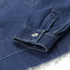 Givenchy Hemdbluse aus Denim blau Jeansjacke