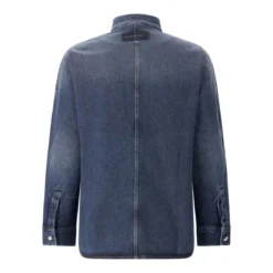 Givenchy Overshirt aus Denim blau Hemd