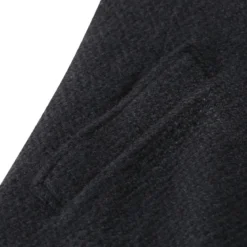 GMS-75 Wollmantel mit Pelzfutter blau Wollmantel