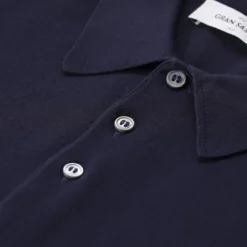 Gran Sasso Poloshirt aus Baumwolle blau Poloshirt