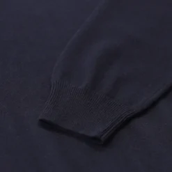 Gran Sasso Pullover aus Schurwolle & Kaschmir dunkelblau Rollkragenpullover