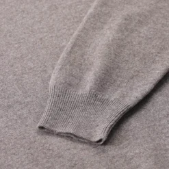 Gran Sasso Pullover aus Schurwolle & Kaschmir dunkelblau Rollkragenpullover