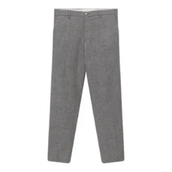 GTA Hose Davide aus Woll-Mix grau Stoffhose