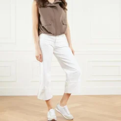 Guess Joggin White/Platino Low-Top-Sneaker