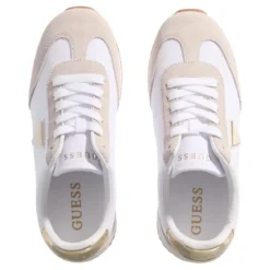 Guess Joggin White/Platino Low-Top-Sneaker