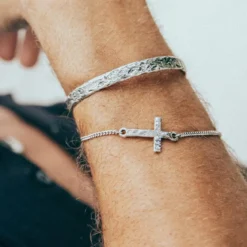 Haze & Glory Armband Armreif - Live in the moment 925 Silber silber Armreif