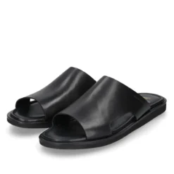 Heinrich Dinkelacker Die Garda Sandale VC in Schwarz vereint minimalist schwarz Sandalen