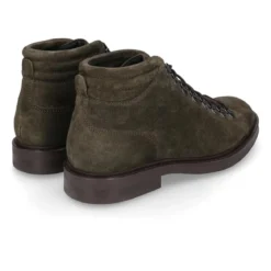 Heinrich Dinkelacker Hiking Boots Florenz Plain V dunkel-grün Schnürstiefel