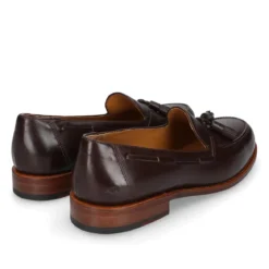 Heinrich Dinkelacker Loafer Wien Plain Tassel NP dunkel-braun Loafer