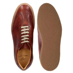 Heinrich Dinkelacker Sneaker London Sneaker TC mittel-braun Low-Top-Sneaker