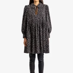 Helene Galwas Kleid HEIBA dunkel-blau Minikleid