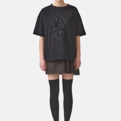 Helene Galwas Oversize T-Shirt LINDA schwarz T-Shirt