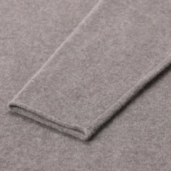 Hemisphere Midikleid aus Kaschmir grau Strickkleid