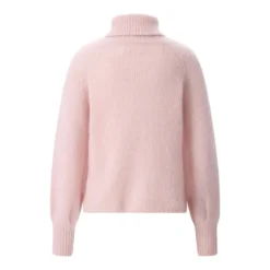 Hemisphere Rollkragenpullover aus Kaschmir & Seide pink Rollkragenpullover